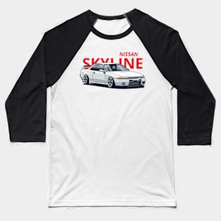 nissan skyline r32 Baseball T-Shirt